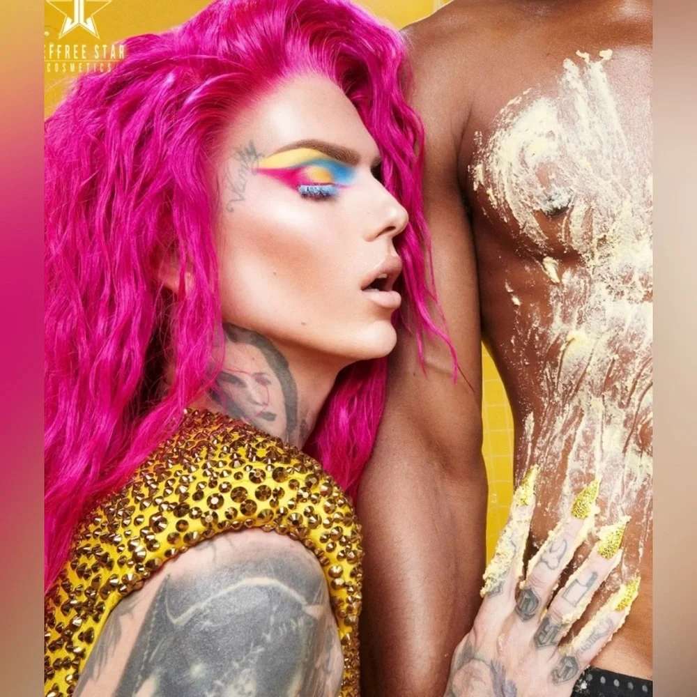 NIB Jeffeee Star Cosmetics Banana Fetish Body Scrub Net weight 170g x 6oz